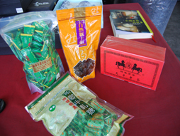 各式茶葉副產品照片